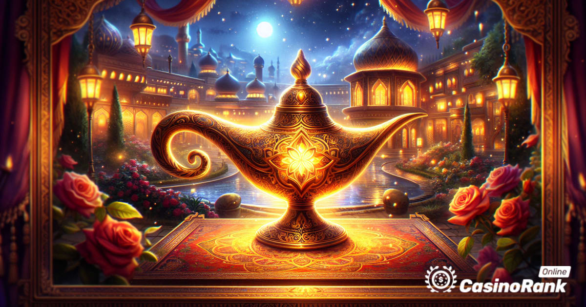 **Bắt tay vào cuộc phiêu lưu kỳ diệu của người Ả Rập với trò chơi slot "Lucky Lamp" của Wizard Games**
